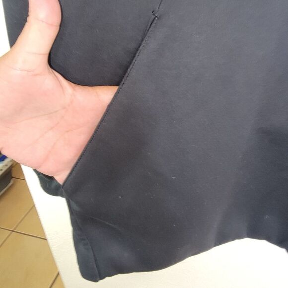 Nike Dri-FIT Black Fleece Lined Hoodie Sweatshirt Size XL - Picture 4 of 6